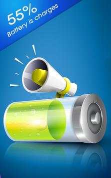 Battery Fast Charging Animation &100% Alarm 4 تصوير الشاشة