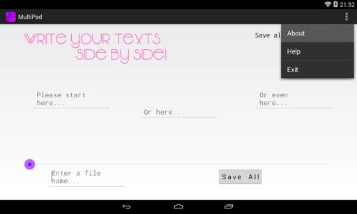 MULTiPAD *FREE* screenshot 4