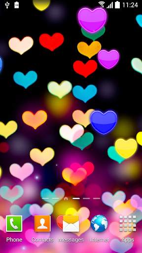 Hearts Live Wallpaper screenshot 1