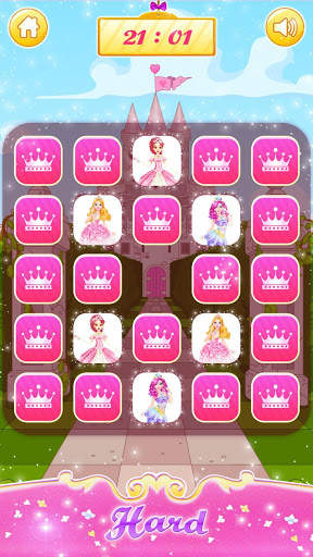 Princess memory game for girls screenshot 3