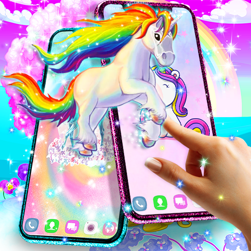 Unicorn live wallpaper icon