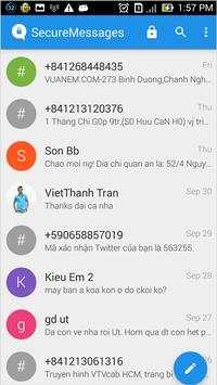 Secure Messages screenshot 1