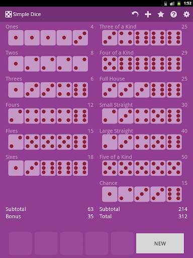 Simple Dice Free screenshot 9