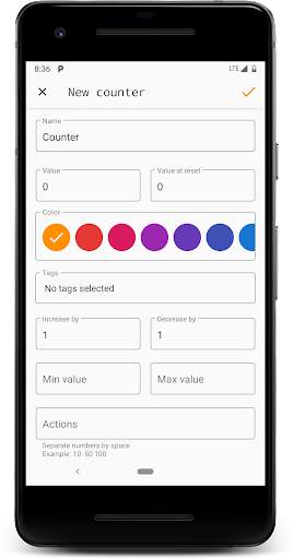 Counter - Click counter app, tally counter widgets screenshot 4