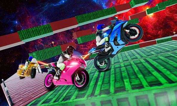Moto Bike Racing Free Game: Stunts Rider Rivals 3D screenshot 3