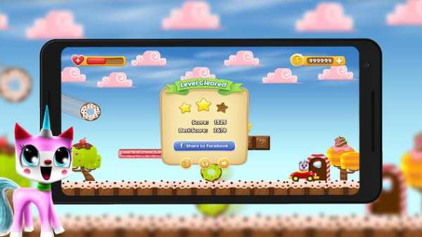 Unikitty Run Unicorn World screenshot 2