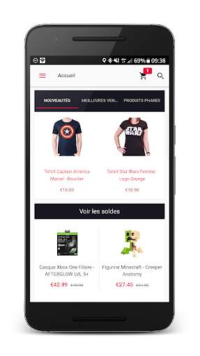 LEGEND ICON - Shop en ligne screenshot 1