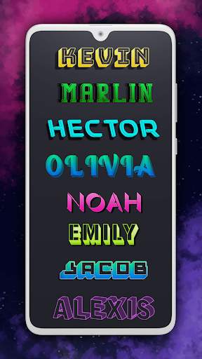 My Name 3D Live Wallpaper 8 تصوير الشاشة