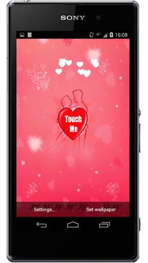 Live Wallpaper Magic Touch screenshot 2