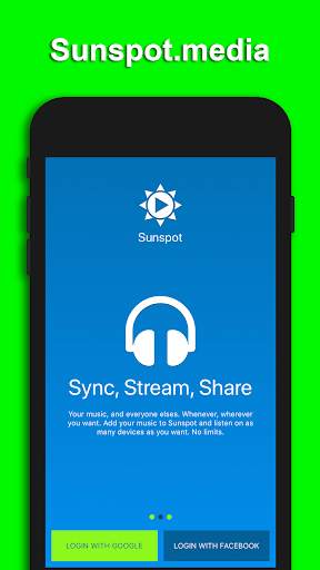 Sunspot - Synchronized Music Streaming screenshot 1