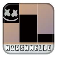 EDM Piano Tiles :  DJ Marshmello Piano Game logo