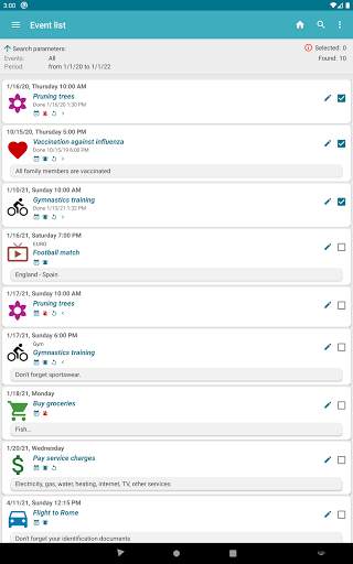 My Events screenshot 4