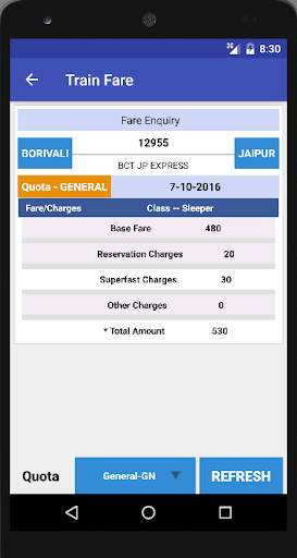 Indian Rail Train Info IRCTC screenshot 7