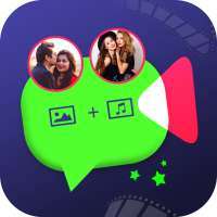 Photo Video Maker with Music app أيقونة