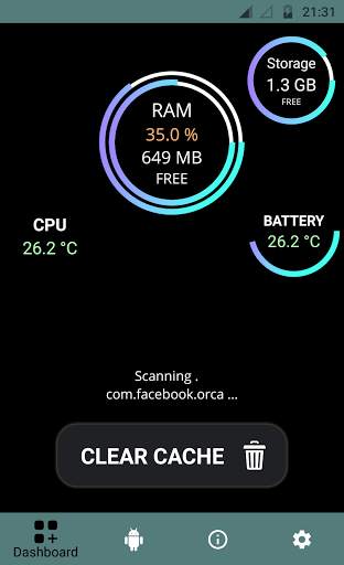 Cache Cleaner - Memory & Junk Cleaner Booster screenshot 1