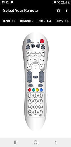 Remote For Videocon d2h screenshot 1