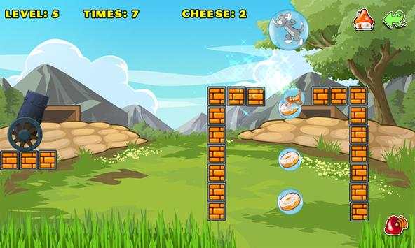 Tom And Jerry game: Secretly Eat Cheese screenshot 2
