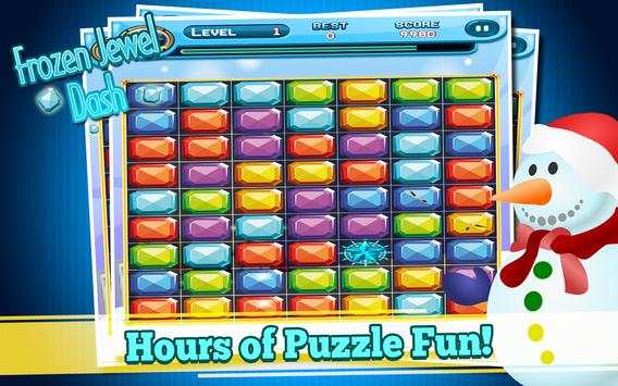 Frozen Jewels Dash скриншот 3