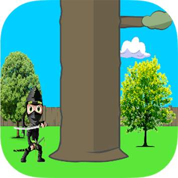 Ninja Timber Games screenshot 1