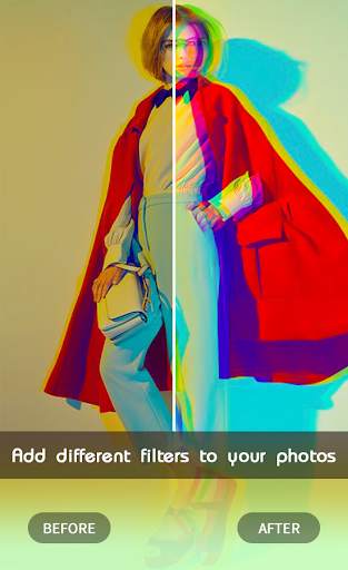 Glitch Effect-3D Photo Editor screenshot 2