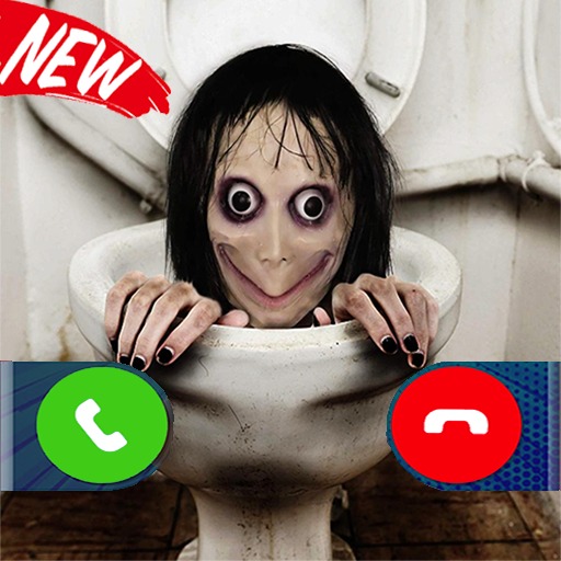 Fake call From Creepy Momo icon