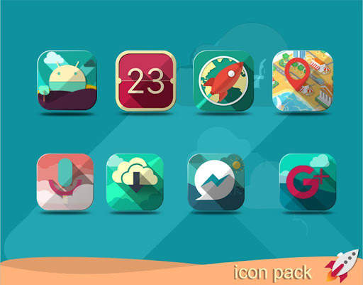 Destiny Nougat - icon pack Themes icon pack ios11 screenshot 7