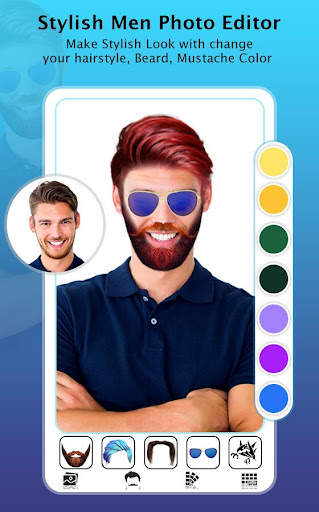 Stylish Men Photo Editor screenshot 1