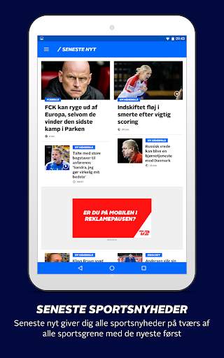TV 2 SPORT - nyheder om sport på dansk screenshot 10
