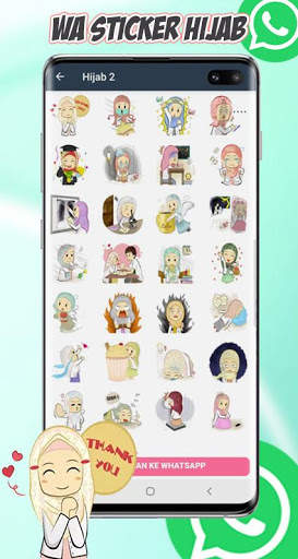 WAStickerApps New Sticker Hijab Islamic Whatsapp screenshot 4