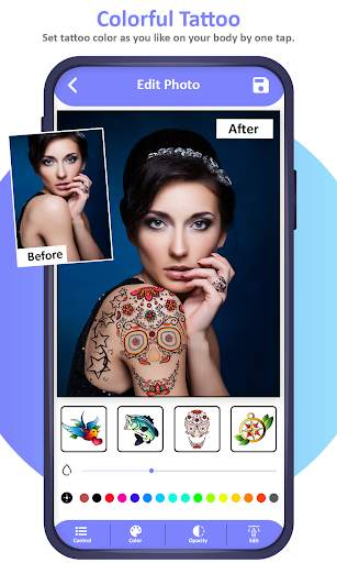 Tattoo on My Photo - Piercing Photo Editor screenshot 5