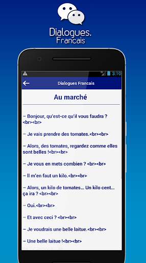 Dialogues Francais screenshot 3