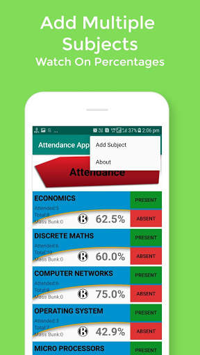 Attendance App screenshot 2