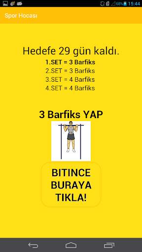 No Equipment Workout Planner (Spor Hocasi) screenshot 6