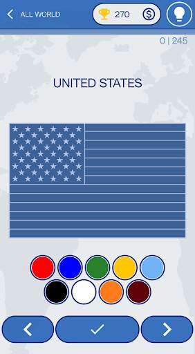The Flags of the World Quiz screenshot 2