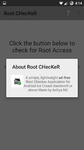 Root CHecKeR screenshot 2