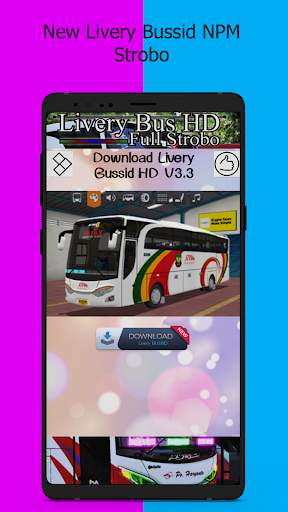 Livery Bus HD Full Strobo screenshot 3