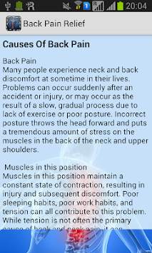 Back Pain Relief screenshot 2