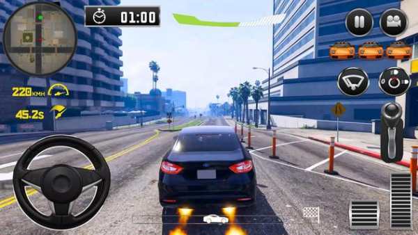 City Driving Ford Car Simulator screenshot 3
