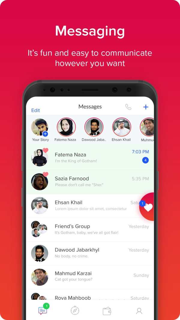Tamaaas Messenger screenshot 1