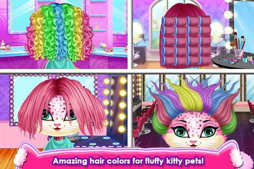 Fluffy Kitty Hair Salon 8 تصوير الشاشة