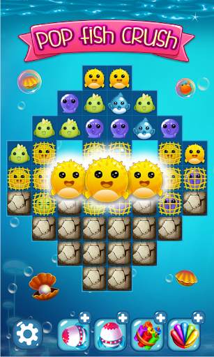 Pop Fish Crush screenshot 1