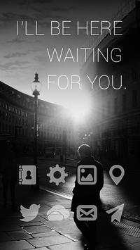 Waiting For U Launcher Theme screenshot 1