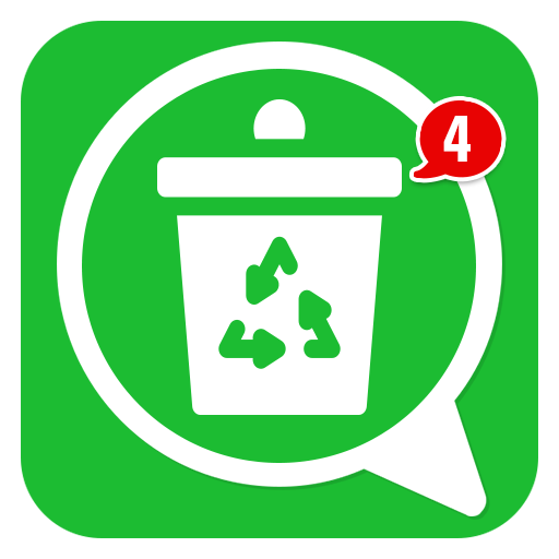 Recover Deleted Messages: Auto Status Saver App icon