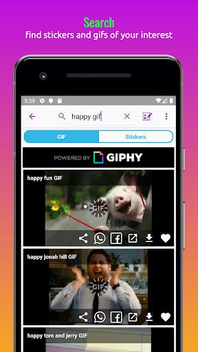 GIF Search & Maker, Video to GIF, Images to GIF screenshot 3