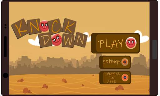 Knock Down 2 - Shoot Angry Ball screenshot 1