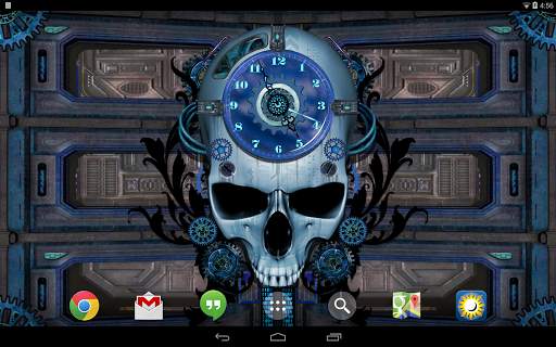 Steampunk Clock Free Wallpaper screenshot 15