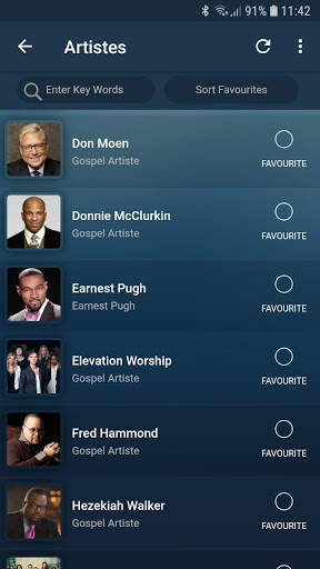 American Gospel Music & Artistes screenshot 17