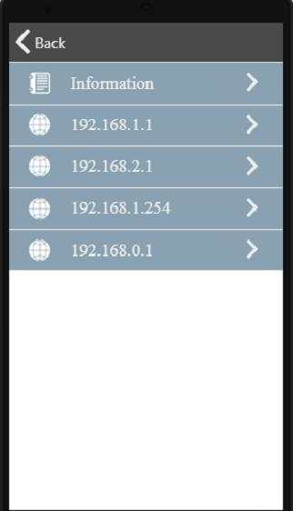 WiFi router passwords screenshot 3