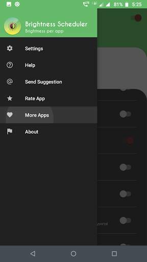Brightness Control Free - Brightness per app screenshot 23