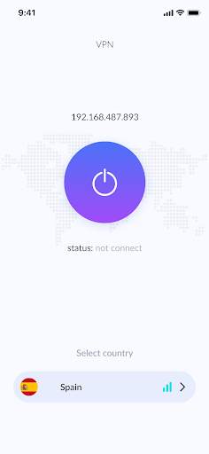 VPN Spain free and fast proxy screenshot 1